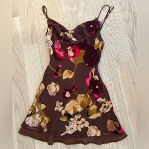 Rat & Boa brown Anais dress. Worn once. Size XS.
